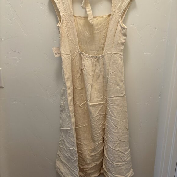 Free People Cartagena Cotton-Linen Maxi NWT * - Picture 5 of 5